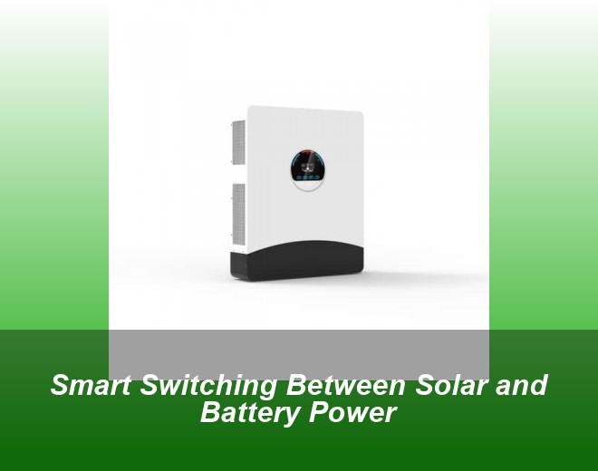 Smart Switching Between Solar and Battery Power